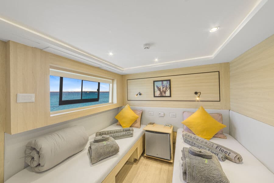 Standard Twin or Double bed Upper Deck - image