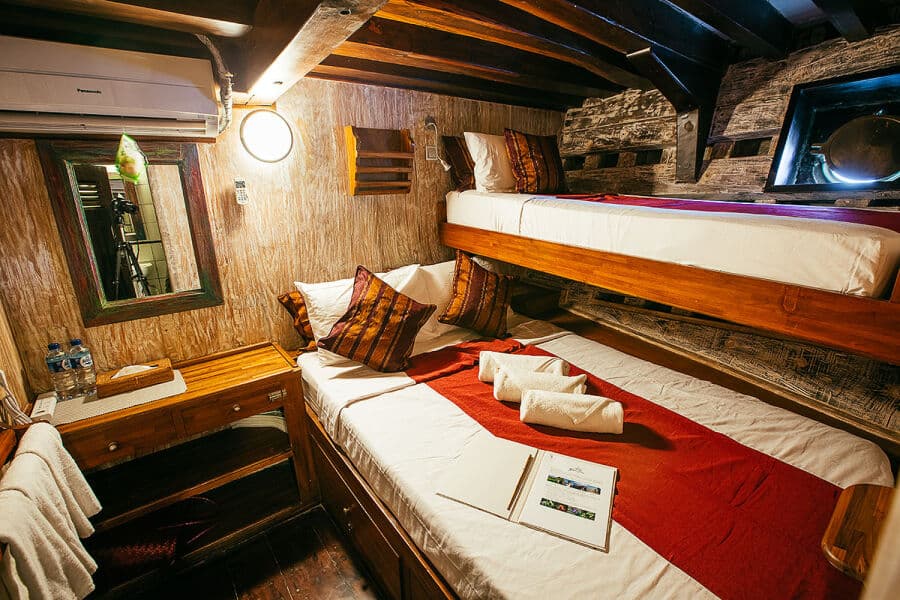 Double / Twin Cabin 3 & 4 Lower Deck - image