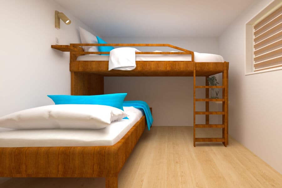 Deluxe Twin - B3, B5, B7 Lower Deck - image