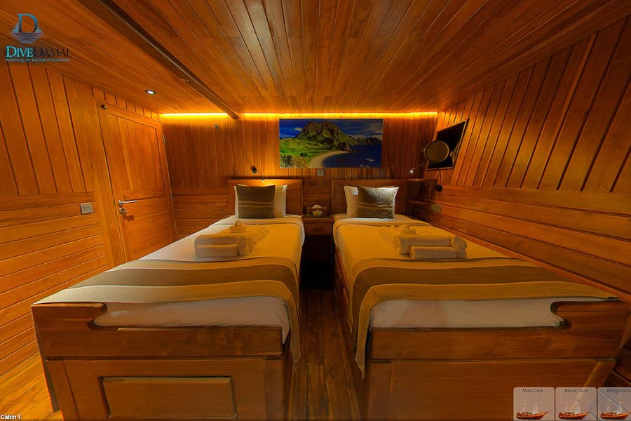 Deluxe twin/double Lower Deck - image