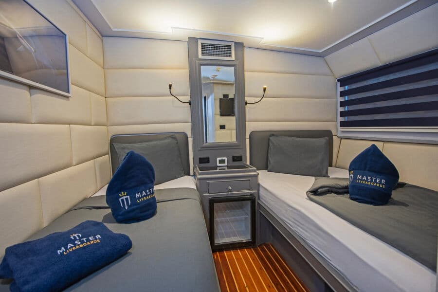 Classic Twin (Fixed twin beds) Lower Deck - image