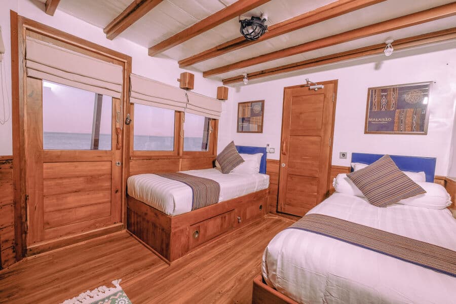 Twin Bed Upper Deck - image