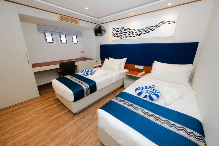 Double or Twin Beds Lower Deck - image