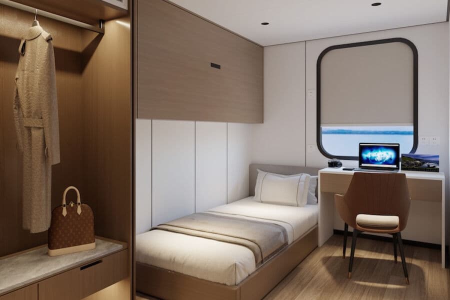 Sea View Bunk Bed Upper Deck - image