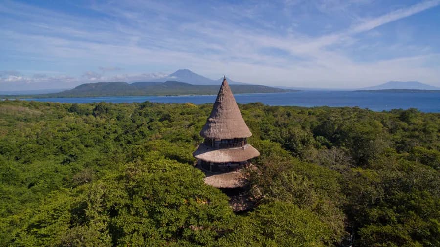 The Menjangan Bali Tower Aerial The Menjangan Bali Tower Aerial
